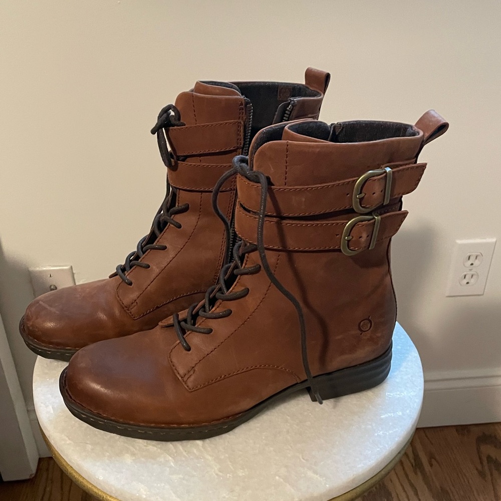 Born Double Buckle Boots